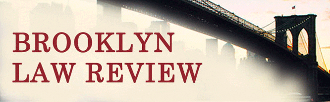 Brooklyn Law Review Essay Cites I. Nelson Rose